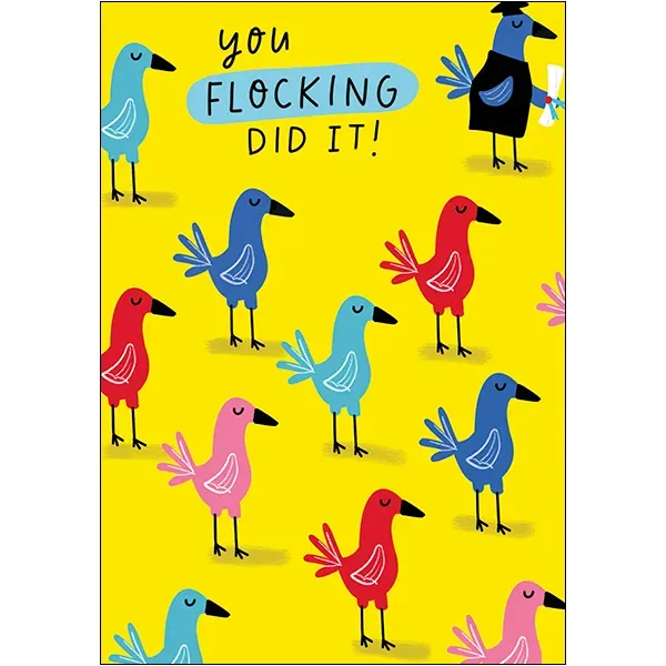 Sellers Publishing Graduation Humor G12869 geslaagdkaarten 4 stuks