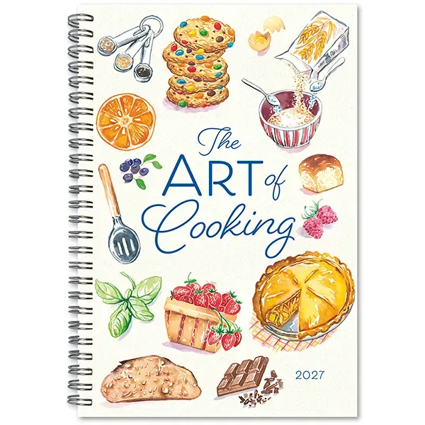 Sellers Publishing Art of Cooking 2027 Classic Weekly Planner agenda