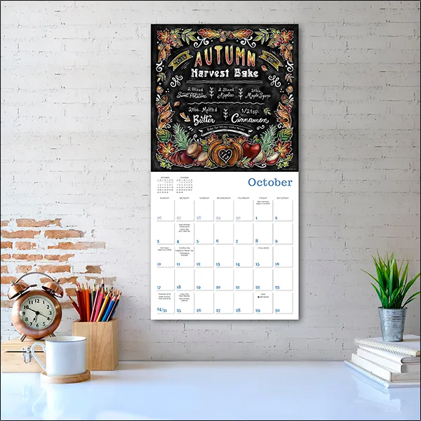 Sellers Publishing Cooking With Love 2027 wandkalender krijt