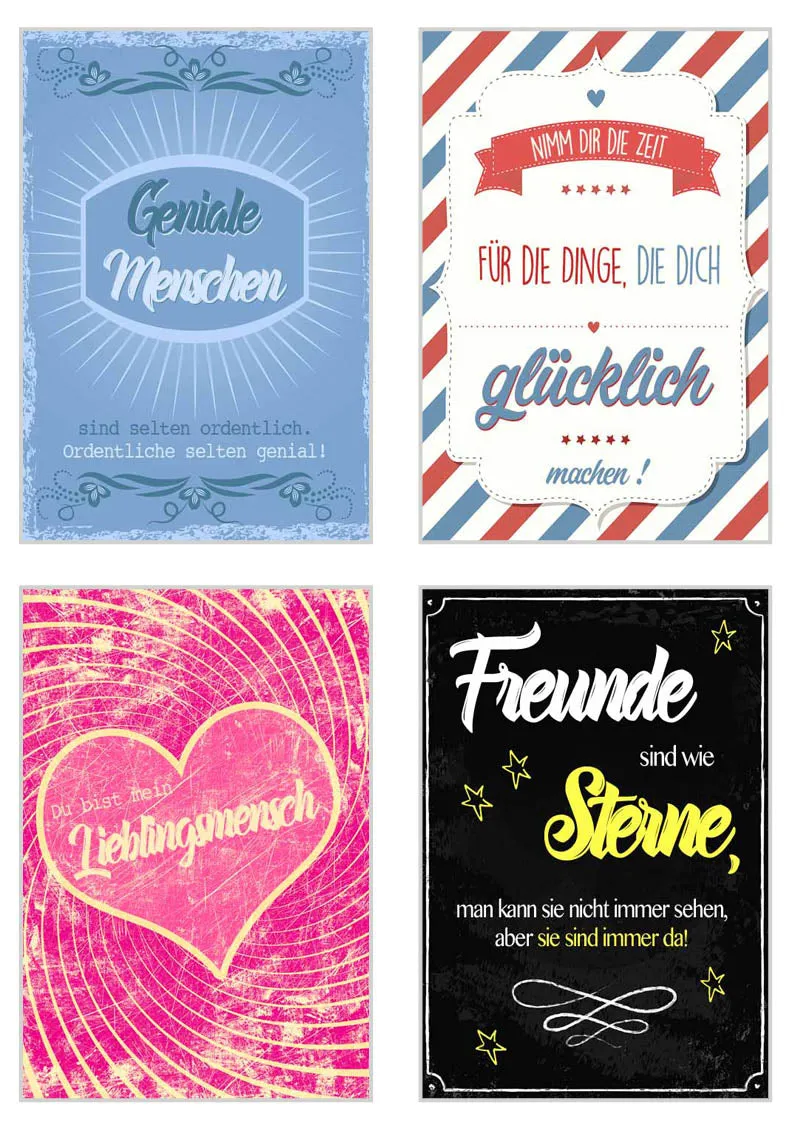 Edition Seidel Leben & Momente 20076 postkaarten set 20