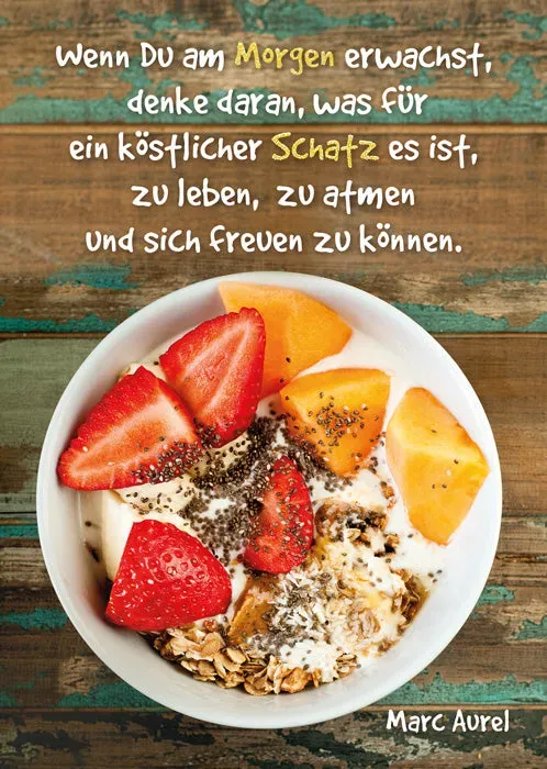 Kurt Eulzer 30-1541 wenskaarten ijs fruit 10 stuks