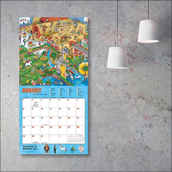 Sellers Publishing Searching for Bigfoot 2027 wandkalender
