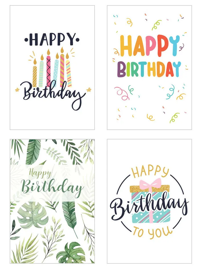Edition Seidel 20851 verjaardagskaarten set 20 postkaarten