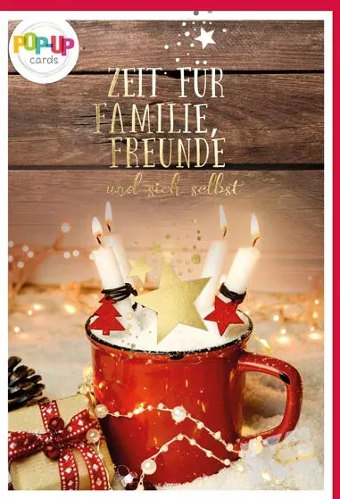 Kurt Eulzer 22-1201 pop-up kerstkaart 3D engel