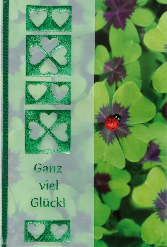 Kurt Eulzer 41-1360 decoratie klavertjes geluk