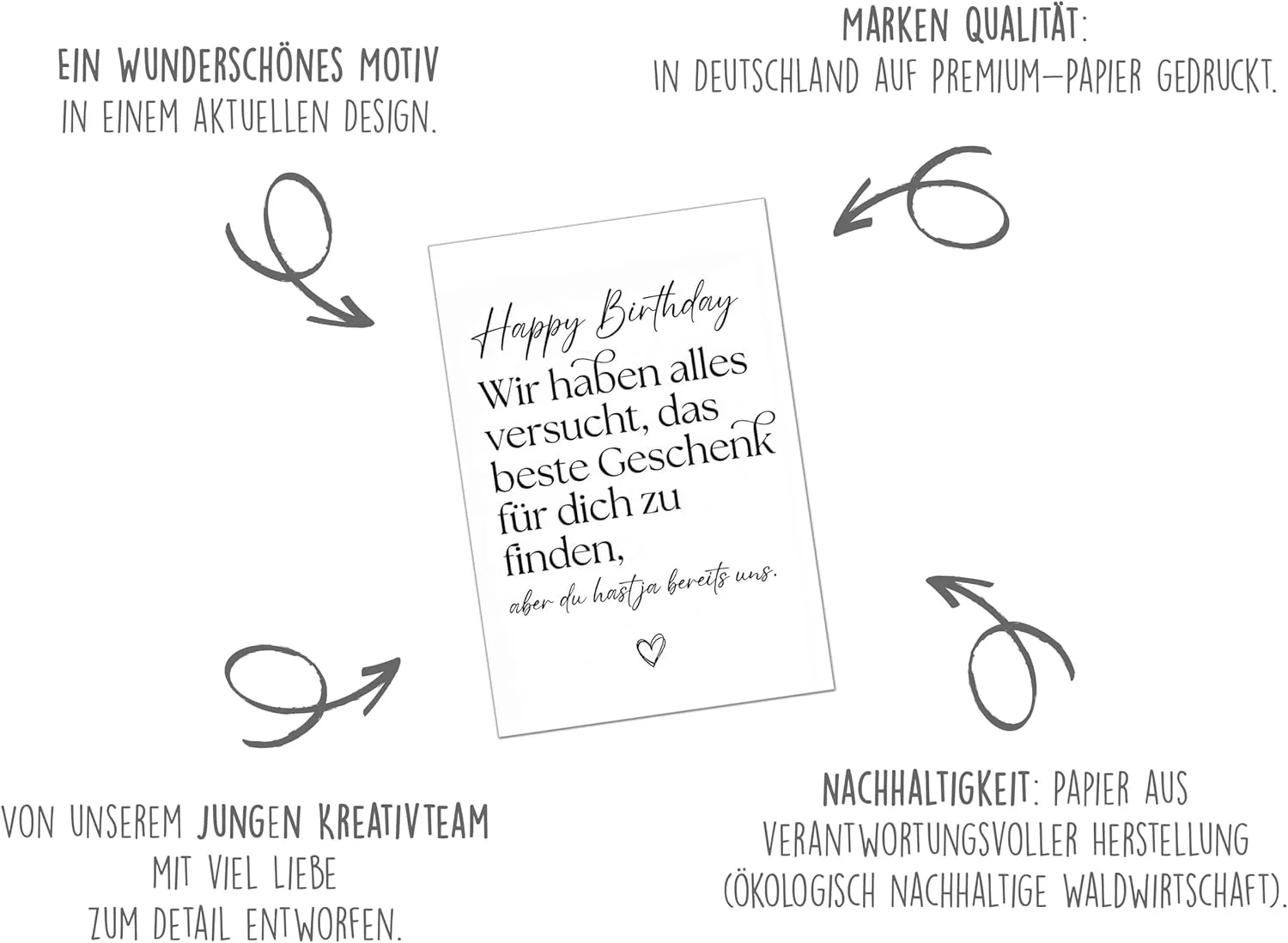 Edition Seidel Premium verjaardagskaart G3921 humor met envelop