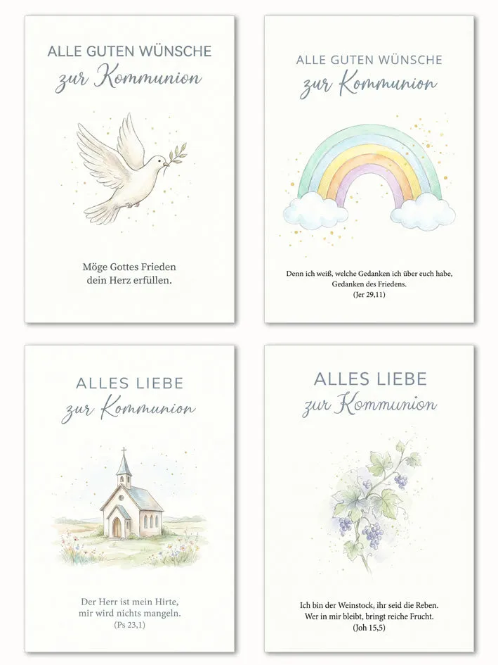 Edition Seidel 31757 communiekaarten set 12 met envelop