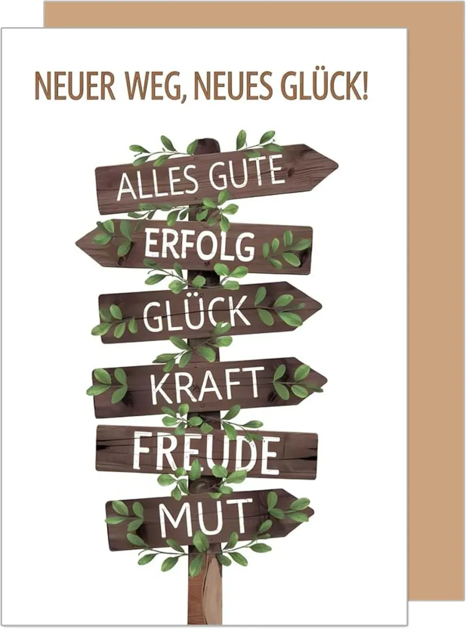 Edition Seidel Premium afscheidskaart AS145 met envelop