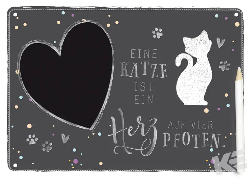 Kurt Eulzer 01-0554 krijtbordje 21x15 cm met stift