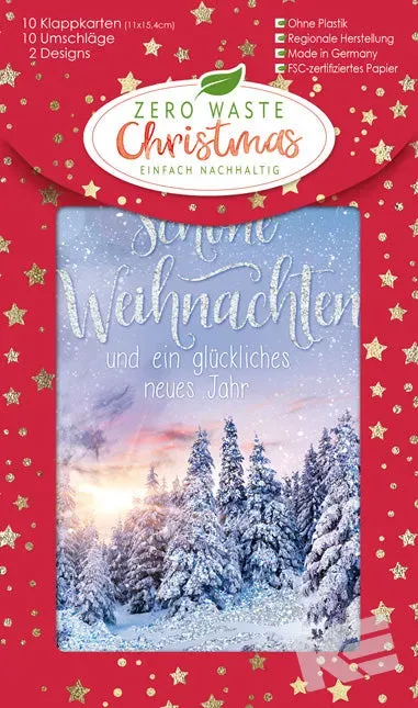Kurt Eulzer Zero Waste 22-5765 kerstkaarten 10 stuks