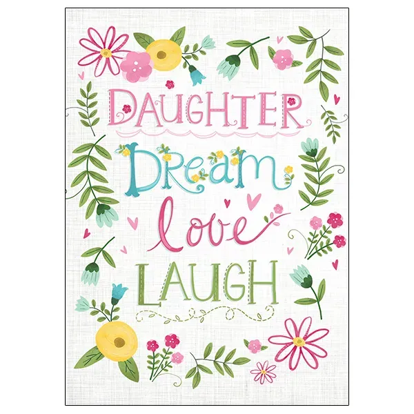 Sellers Publishing Graduation Daughter G6861A wenskaart 4 stuks