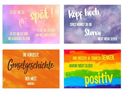 Edition Seidel Leben & Momente 21231 Postkaarten Set van 40