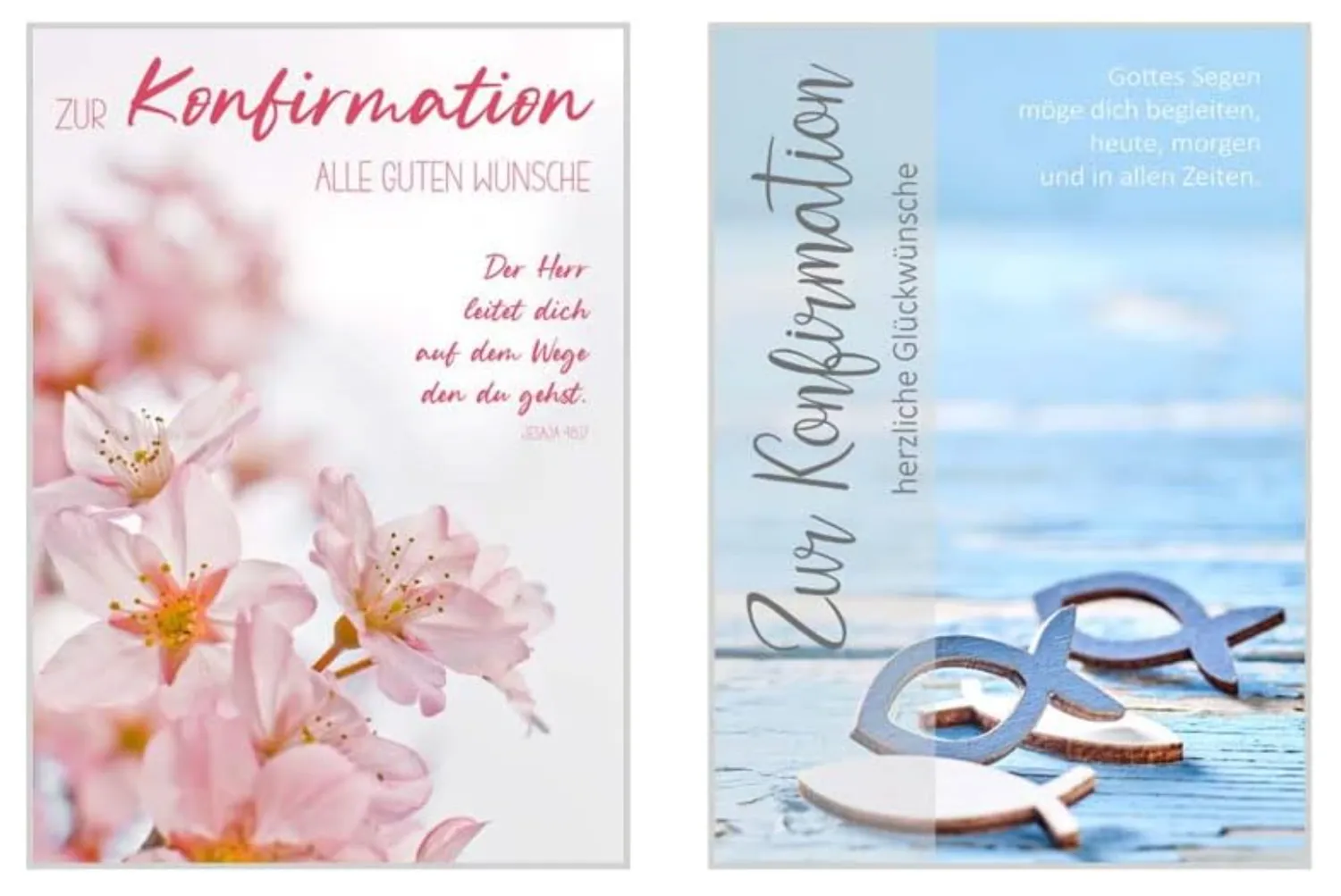 Edition Seidel 21270 confirmatiekaarten set van 6 met envelop