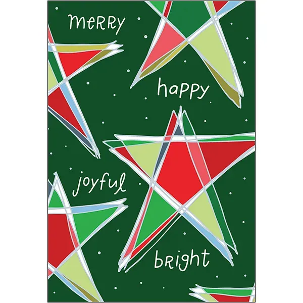 Sellers Publishing Christmas C12578 wenskaarten 4 stuks kerst