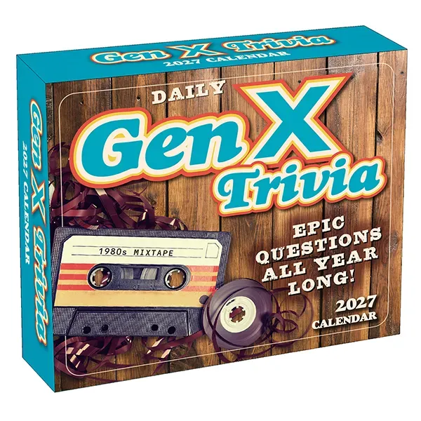 Sellers Publishing Daily Gen X Trivia 2027 scheurkalender dag