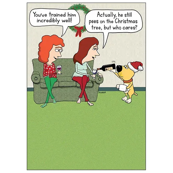 Sellers Publishing Christmas Humor C7463A kerstkaart grappig