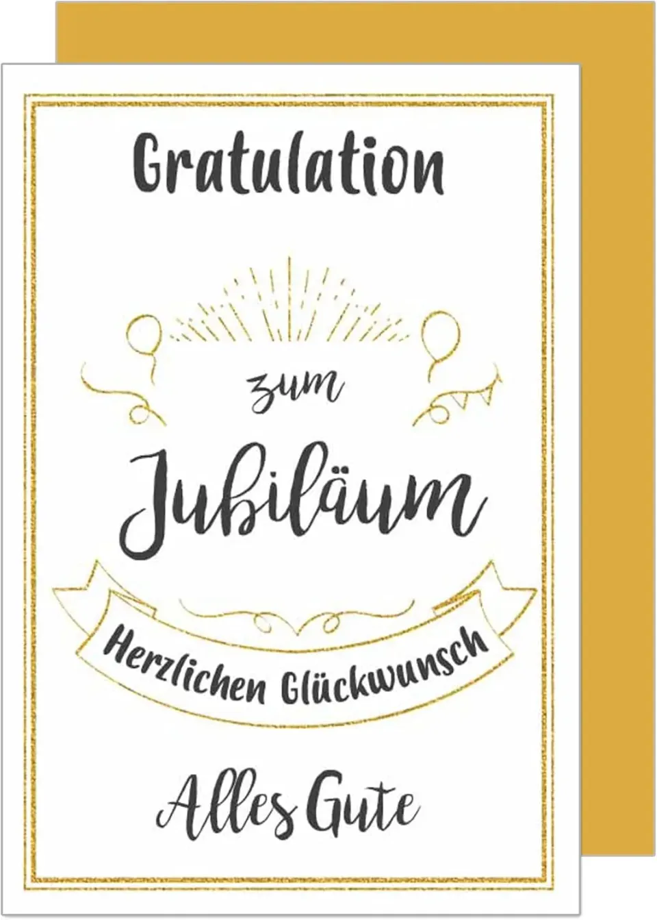 Edition Seidel J118 SW023 jubileumkaart met envelop