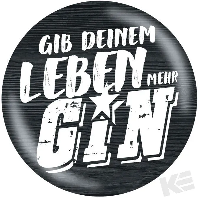 Kurt Eulzer 01-0458 flesopener magneet Gin spreuk