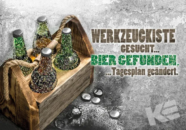 Kurt Eulzer Bitte Lächeln 30-0212 postkaarten 10 stuks bier