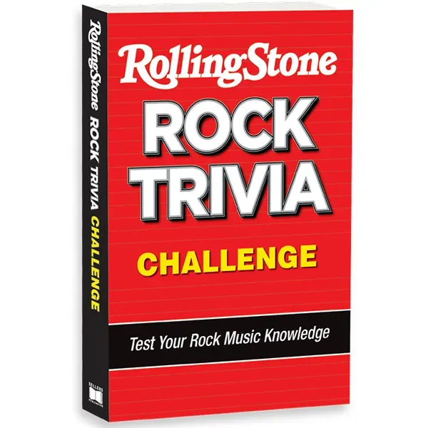 Rolling Stone Rock Trivia Challenge quizboek rock