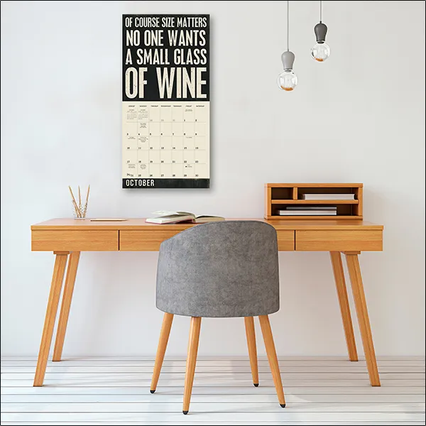 Words to Live By 2027 wandkalender Primitives by Kathy
