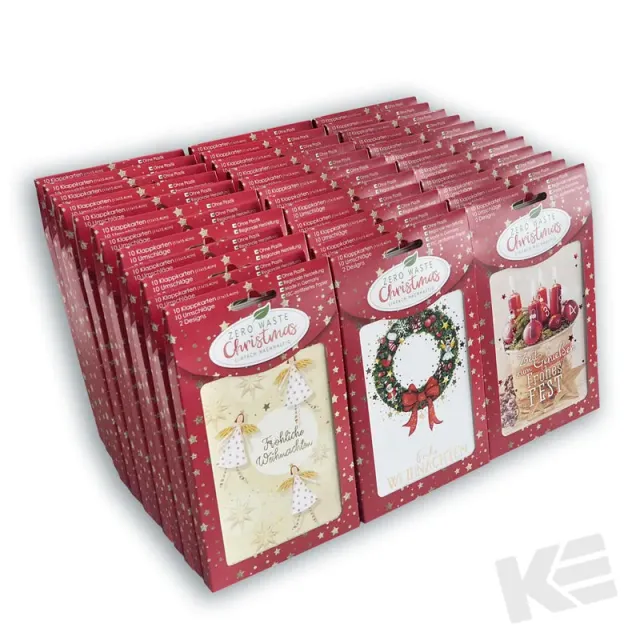 Kurt Eulzer 99-2202 kerstkaarten Zero Waste 108 packs