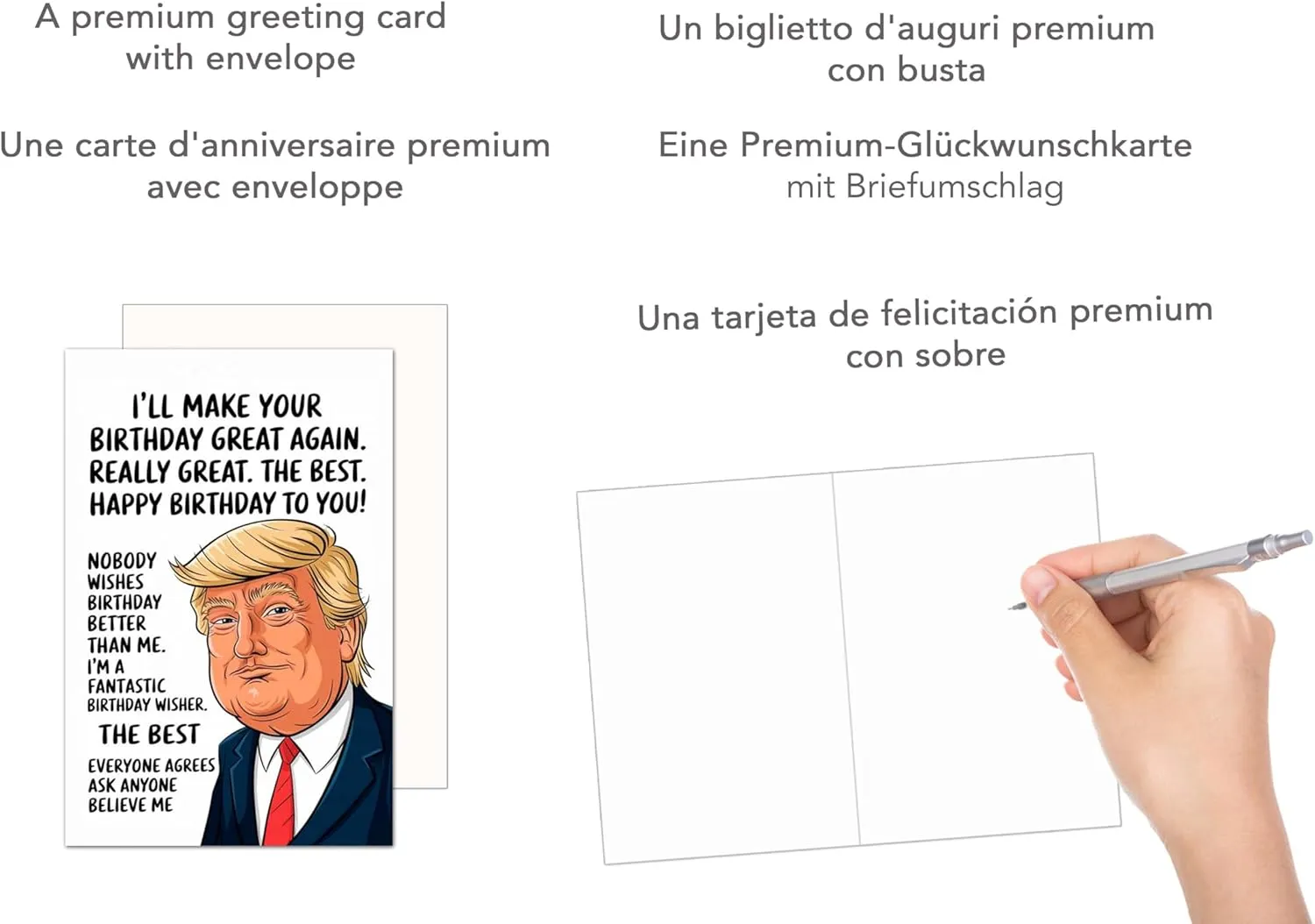Edition Seidel G3689 verjaardagskaart grappig met envelop