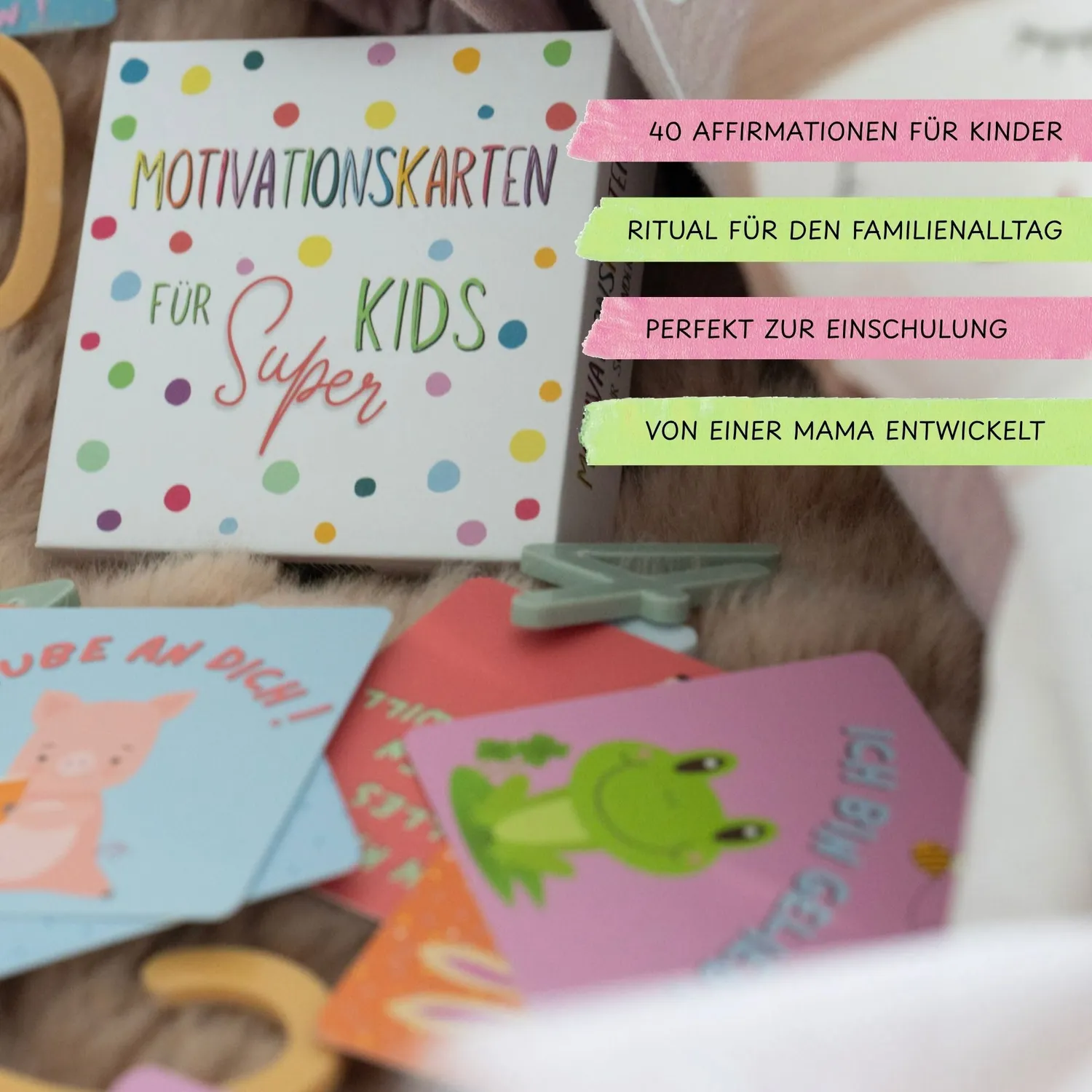 Lilly Braun Mutmachkarten affirmatiekaarten kinderen 40 stuks