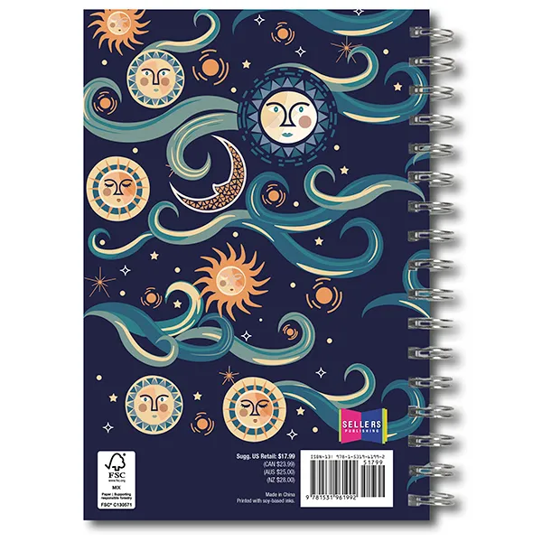 Sellers Publishing Mystical Moons 2027 weekplanner maan 16 maanden