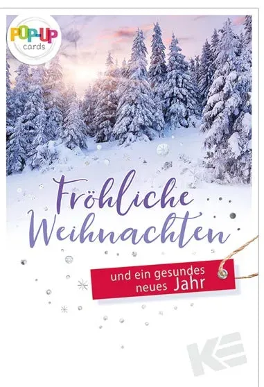 Kurt Eulzer 22-1202 pop-up kaart winterland kabouter