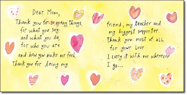 Sellers Publishing Thank You Mom cadeauboek Sandy Gingras