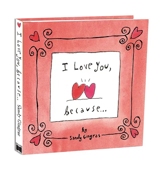 Sellers Publishing I Love You Because liefdesboek