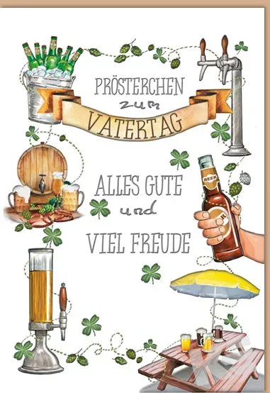 Kurt Eulzer 19-1066 vaderdagkaart bier per stuk