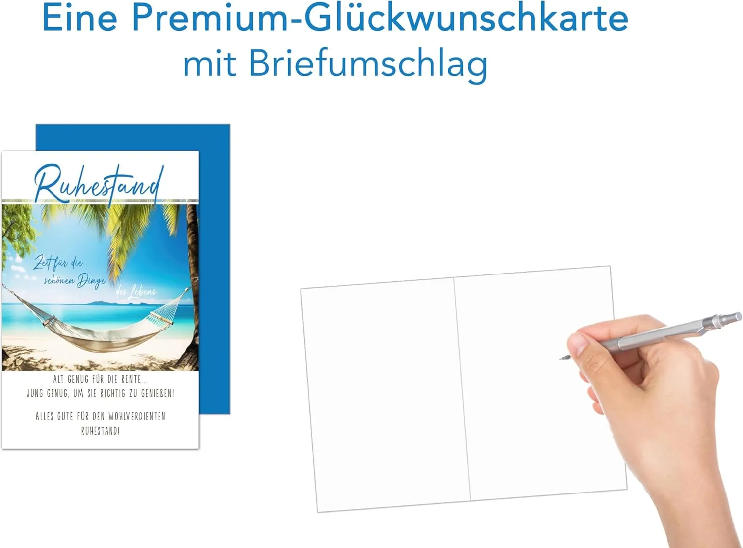 Edition Seidel Premium pensioenkaart R137 met envelop