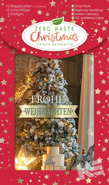 Kurt Eulzer 22-5789 Zero Waste kerstkaarten 10 stuks