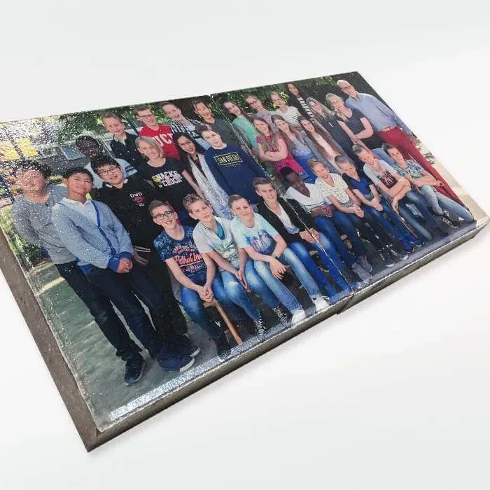 Gozi stoeptegels bedrukt 60x30cm 2 stuks eigen foto