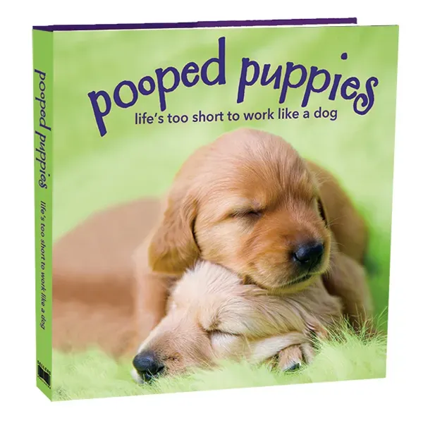 Sellers Publishing Pooped Puppies fotoboek hardcover honden