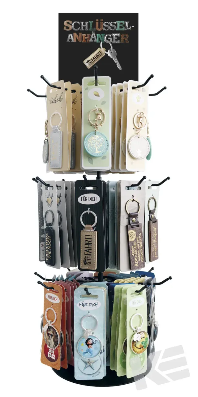 Kurt Eulzer 01-0887 display sleutelhangers 120 stuks