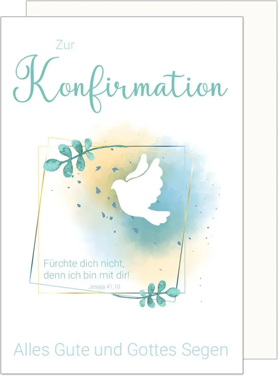 Edition Seidel Premium KF320 SW024 confirmatiekaart duif