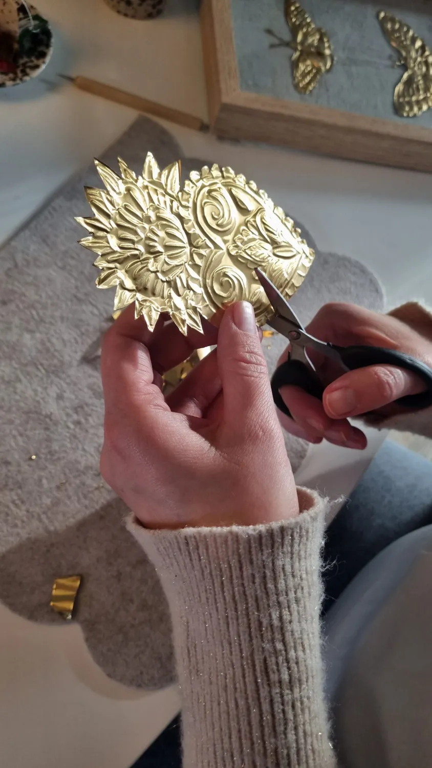Blad & Beeld Metaalfolie Embossing diy-pakket