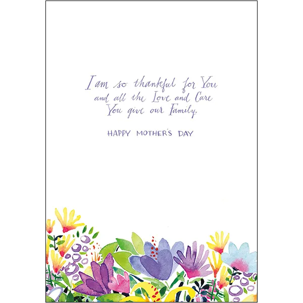Sellers Publishing Mother's Day M4970 kaarten 4 stuks vrouw