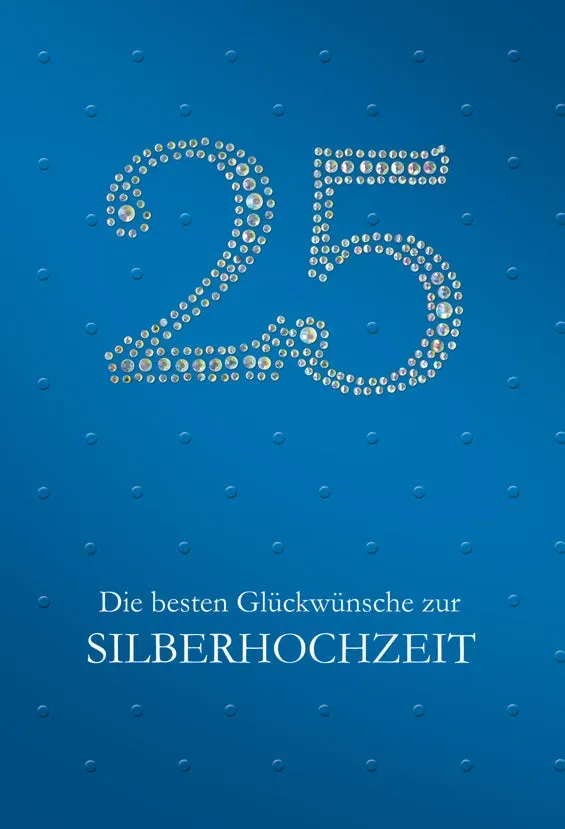 Kurt Eulzer 71-1105 wenskaart 25 blauw strass