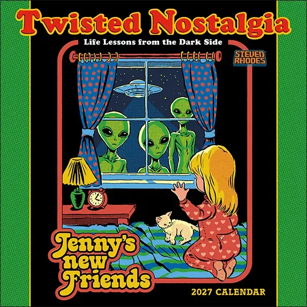 Sellers Publishing Twisted Nostalgia 2027 wandkalender