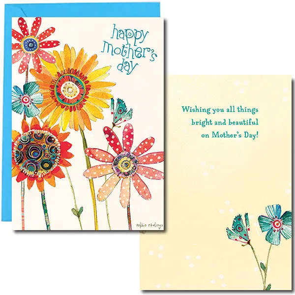 Sellers Publishing Mother’s Day M2928A wenskaarten 4 stuks