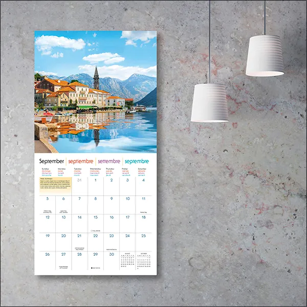 Sellers Publishing Bon Voyage 2027 wandkalender havens