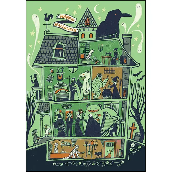 Sellers Publishing HL12981 halloweenkaarten kids 3 stuks