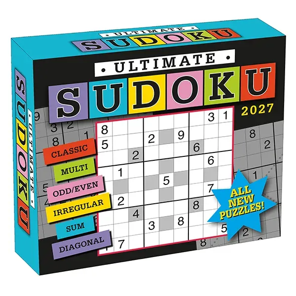 Sellers Publishing Ultimate Sudoku 2027 dagkalender puzzel