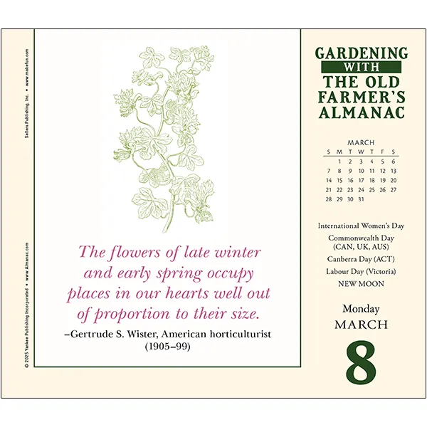 Sellers Publishing Old Farmer’s Almanac tuinkalender 2027