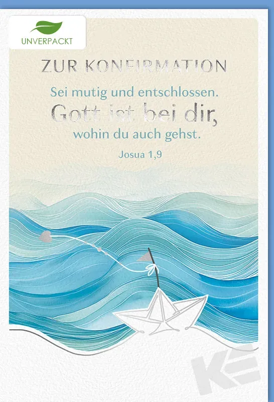 Kurt Eulzer 11-1097 confirmatiekaart boot reliëf
