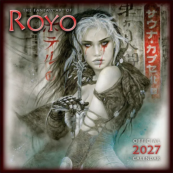 Sellers Publishing Royo 2027 wandkalender fantasy vrouwen